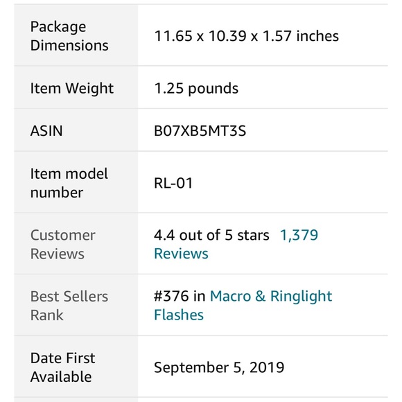 10" LED ring light - Picture 10 of 12